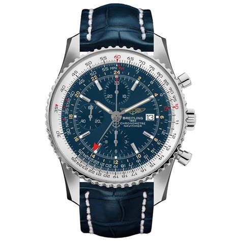 breitling men's a2432212 c651 navitimer world blue chronograph dial watch|Breitling Navitimer (A2432212.C651.101X) .